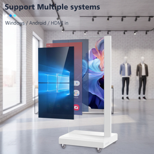 Pantalla Táctil Transparente LED de 55 Pulgadas con 600 Nits, 1080P HDR 600, Legible Bajo la Luz Solar para Uso Publicitario - Product Image 4