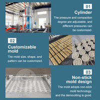 ORME Machine de formage de gâteaux de haricot mungo Machine de fabrication de cubes de sucre Machine de fabrication mini Polvoron
