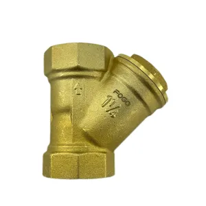 brass valve Industrial grade brass filter valve
