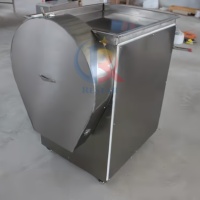 China Knoflook Kurkuma Gember Groene Ui Snijmachine Groente Voor Commercieel Gebruik Automatische Slice Cutter Machine