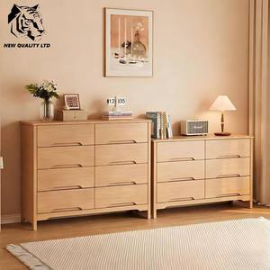 Precio de fábrica al por mayor en China, personalizable, MOQ bajo, cómoda con cajones, envío inmediato, nuevo diseño, mueble de madera para el hogar, gabinete de almacenamiento. - Product Image 4