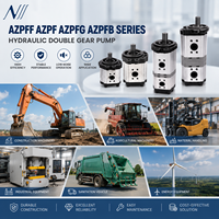 Pompe hydraulique Zhanpeng AZPFF AZPF AZPFG AZPFB Série AZPFF-11-008/ 004RAB0101 Pompe hydraulique à double engrenage haute pression