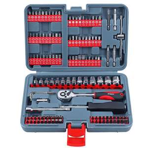 Kit d'outils combinés métriques HilSpec 126 pièces avec tournevis et douilles pour réparation automobile - Product Image 2