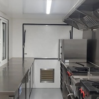 Remorque alimentaire mobile avec four à convection, construction en fibre de verre, certifiée ADR, pour la vente de petit-déjeuner, de glace pilée et de bonbons