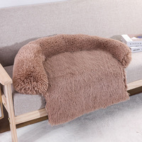 Canapé-lit amovible et lavable pour animaux de compagnie Tapis de nid confortable et chaud en peluche pour chiens et chats, durable et facile à nettoyer