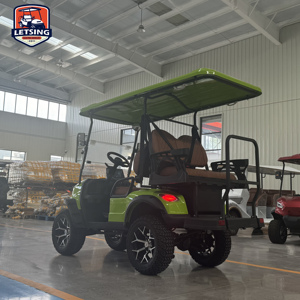 Carrito de Golf de 4 Plazas - Vehículo de Alta Potencia para Turismo en Resorts y Campos de Golf - Product Image 1