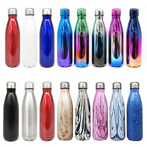 Botella de Agua Aislada al Vacío de Acero Inoxidable con Logotipo Personalizado, 500 ml, Termo de Doble Pared, Botella Deportiva de Viaje - Product Image 6
