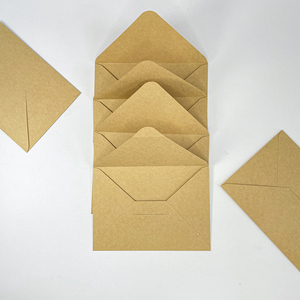 Customized Wedding Party Invitation Thank You Gift Card Kraft Paper <strong>Envelope</strong> for Birthday or Business - Product Image 3