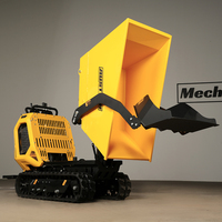 AUSTTER Fabrik preis 800kg Voll hydraulische Spur Benzin Power Mini Dumper zu verkaufen