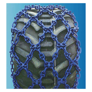 Chaînes de pneus de skidder à goujons soudés et peints en acier G80 pour exploitation forestière, marque KAMEXII, certifiées ISO9001 - Product Image 1