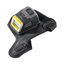 Escáner de Código de Barras Inalámbrico Effon PG05 de Largo Alcance, 2D, con Certificación IP65, 2 Años de Garantía, Compatible con Android/iOS/Windows