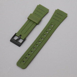 Bracelets de sport en caoutchouc pour hommes, bracelet de montre en silicone pour <span class=keywords><strong>Casio</strong></span> A-158 A-168 A-159W-N1 F91W W-218/F105F84/CA-53WAE-1200 AE-1300 - Product Image 6