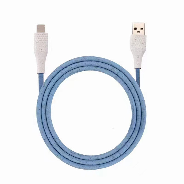 New Design Biodegradable 3a Fast Charging Usb c Cable High Quality Usb a to Usb c Data Transfer Cord for Mobile Phone