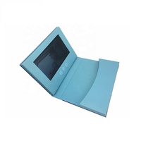 Écran Lcd personnalisé lecteur vidéo Hd 3X 7 pouces Tft écran tactile Module papier carte vidéo Europe Angel Folk Art cadeau d'affaires 1 pièces