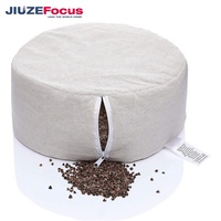Coussin de méditation ergonomique personnalisable en sarrasin et en zafu pour la pratique du zen, coussins lombaires