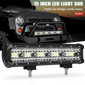 Barre lumineuse <span class=keywords><strong>LED</strong></span> à trois rangées de 15 pouces, 300W, feux combinés, faisceau de travail, barre <span class=keywords><strong>LED</strong></span>, feux de conduite 4x4 pour <span class=keywords><strong>Niva</strong></span> <span class=keywords><strong>Lada</strong></span> tout-terrain ATV 12V 24V - Product Image 6
