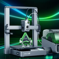 Halo Printer Mainan 3D Baru Kamera AI Perataan Otomatis Resolusi Tinggi Konstruksi PLA Model Arsitektur Desktop Kecil 1 Tahun USB