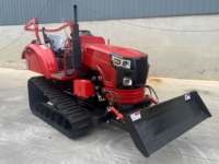 Mesin Pengolah Tanah Multifungsi Traktor Rotary Tiller dengan Remote Control, Peralatan Mesin Pertanian