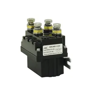 Adc400i 12V, 24V, 36V,48V 400A DC đảo ngược Contactor Relay cho tời tiếp sức 4x4 SUV