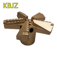 Foret de forage PDC concave à 5 lames de 250 mm, sans carottage, prix usine KBJZ, pour puits d'eau et mines de charbon