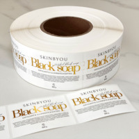 Etiquetas Autoadhesivas Personalizadas con Estampado en Caliente de Lámina Dorada y Plateada, Etiquetas de Vinilo Resistentes al Agua con Relieve para Cosméticos, Botellas de Vino y Frascos