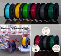 Filamen PETG Printer 3D 1.75mm 380m 1KG 3KG Spool Tahan UV Luar Ruangan Cetak Cepat