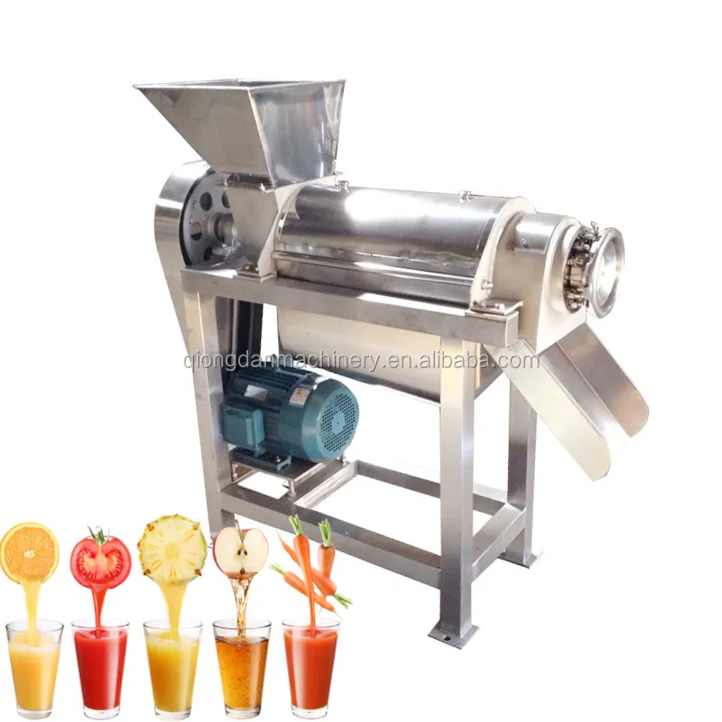 500kg Apple Vinegar Cider Juice Making Machine 1-3T/H Industrial Apple Fruit Crusher Press Juicer Machine