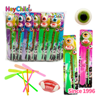 Vente en gros de bonbons pour Halloween Jouet indispensable pour fête Bonbons pour prothèses oculaires Gommes pour prothèses dentaires Spooky Fun Friandise parfaite pour les enfants Fêtes d'Halloween