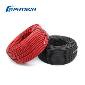 Câble de station d'énergie solaire photovoltaïque à un seul cœur, isolé XLPO, H1Z2Z2-K 1*4.0 mm, DC 1500V, cuivre étamé sans oxygène - Product Image 1