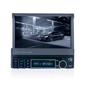 7 inch bảng điều khiển in-dash phổ <span class=keywords><strong>MP5</strong></span> Xe Máy nghe nhạc với màn hình cảm ứng stereo FM Đài phát thanh gương chiếu hậu liên kết Linux OS khuếch đại - Product Image 2