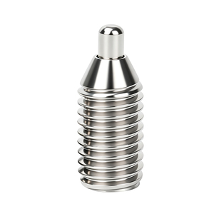 Pernos telescópicos de posicionamiento con resorte y hexágono interior de acero inoxidable SUS304 M3-M12, precio de fábrica al por mayor - Product Image 1