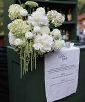 Bouquet de fleurs artificielles personnalisé pour centre de table, boule de fleurs, arrangement de mariage, décoration pour table de bar
