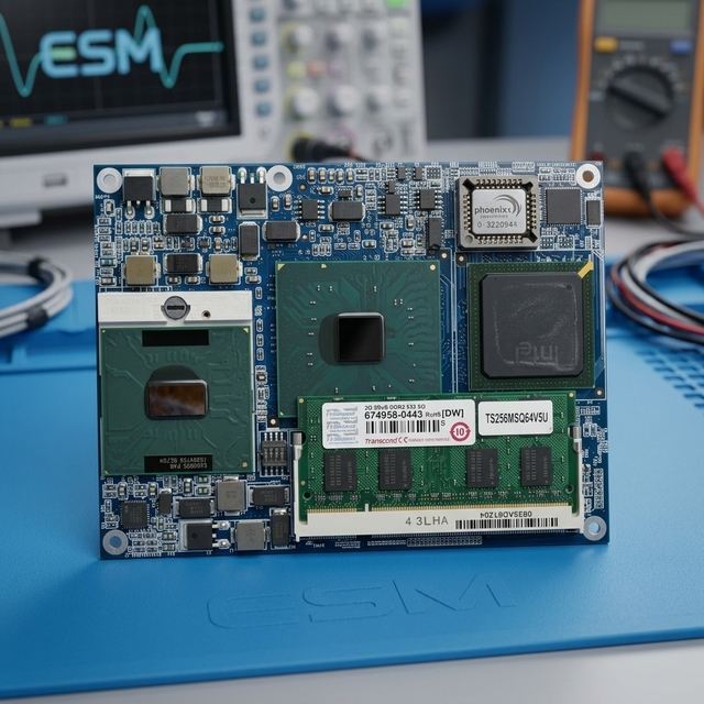 ESM-2640 ESM-945GSX ESM-2643 ESM-QM87 ESM-910ETX CM-ESM2640 ESM2640 Original Genuine Industrial Module Motherboard Free Memory