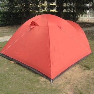 Tenda a Cupola per Escursionismo, Campeggio, Viaggi, Picnic e Spiaggia, Alta Qualità, Impermeabile, Protezione Solare, Tenda Rossa da <span class=keywords><strong>Montagna</strong></span> - Product Image 2