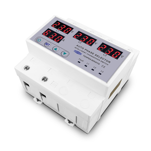 Relè Protettore TOMZN 63A Trifase <span class=keywords><strong>3P</strong></span>+N per Guida DIN, Selettore di Fase Regolabile con Protezione da Sovratensione e Sottotensione - Product Image 6