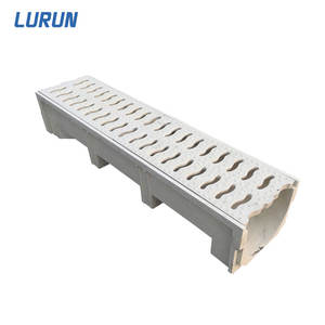 ड्रेन ट्रेंच एंटी-जंग जल चैनल यू-ड्रेनेज डिच चैनल गटर फाइबरग्लास गटर - Product Image 4