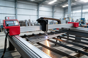 Machine de découpe plasma CNC à portique lourd 1530 avec rails en aluminium aéronautique personnalisés - Product Image 1