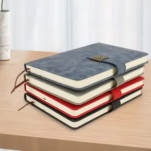 Cuaderno de lujo personalizado pequeño promocional cuadrado tamaño A4 con logotipo personalizado