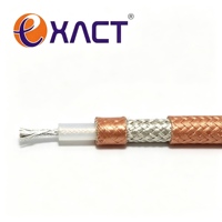 Câble coaxial micro RF RG178B/U 50 Ohm 1,8 mm isolé PTFE avec blindage SPC, résistant aux hautes températures 200°C, pour antenne GPS