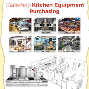 Equipo de Cocina Comercial Shinelong, Estufa de Gas para Restaurante y Hotel, Refrigerador Vertical para Barbacoa, Juego de Acero Inoxidable para Catering AF-01 Co - Product Image 5