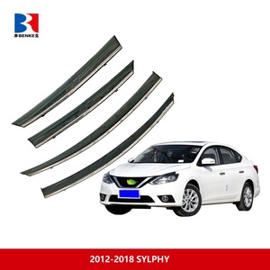 Déflecteurs de Vitres Latérales Anti-Pluie et Anti-Vent pour <span class=keywords><strong>NISSAN</strong></span> SENTRA SYLPHY 2006-2011 – Pare-Pluie et Visière de Portière - Product Image 3