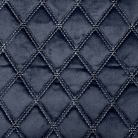 Stock de quantité minimale de commande bas tissu en faux daim brodé matelassé avec mousse en PVC et coutures pour sièges de voiture canapés meubles d'ameublement