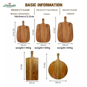 Planches à Découper Épaisses en <span class=keywords><strong>Bois</strong></span> Vierge Personnalisées d'Usine, Blocs et Planches Intelligentes en Bambou, Acacia, Noyer Noir pour <span class=keywords><strong>Cuisine</strong></span> en Gros - Product Image 5