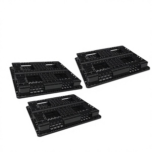 พาเลทพลาสติกอุตสาหกรรม HT-089 สำหรับงานหนัก รับน้ำหนักได้ 13,227 ปอนด์ สำหรับพื้นที่ที่มีการเคลื่อนไหวหนัก - Product Image 1