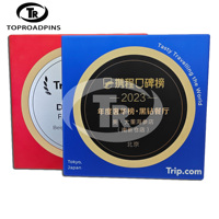 Médaille de plaque en métal personnalisée pour YouTube & Bilibili Play Button Logo Award avec impression UV et technique peinte Thème Love