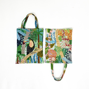 Sacs fourre-tout Vintage pour femmes, sac de Shopping en tapisserie, vente en gros - Product Image 4