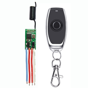 Siêu thấp mô-đun chuyển đổi công suất 433Mhz không dây điều khiển từ xa chuyển 1 máy phát không thấm nước Receiver cổng ánh sáng 6V <span class=keywords><strong>12V</strong></span> DC - Product Image 1