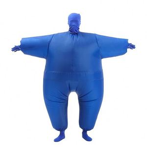 <b>Inflatable</b> Halloween Masquerade <b>Costume</b> Full Body Air Blow up Jumpsuit Suit Polyester Adult Size Unisex Easy Setup - Product Image 1
