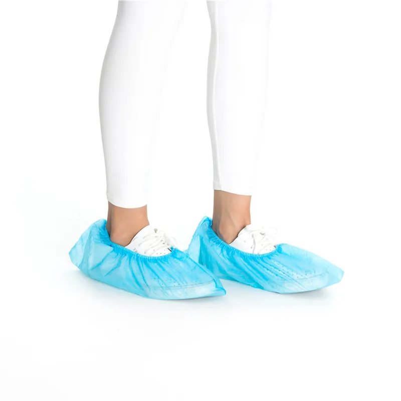 Ppe Premium Clean Room Anti Slip Bowling Pp Non Woven Shoe Covers