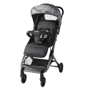 2021 Baby kinderwagen leichte eine hand tragbare falten baby trolley